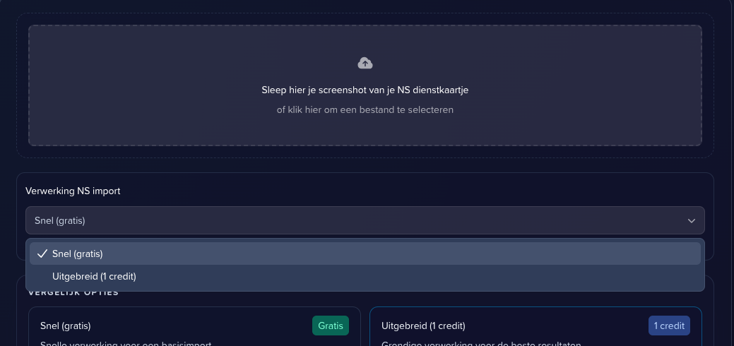 Ga naar RailBox upload pagina